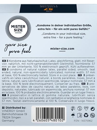 E32111 1 400x533 - Mister Size - 57 mm Kondom  3 kom