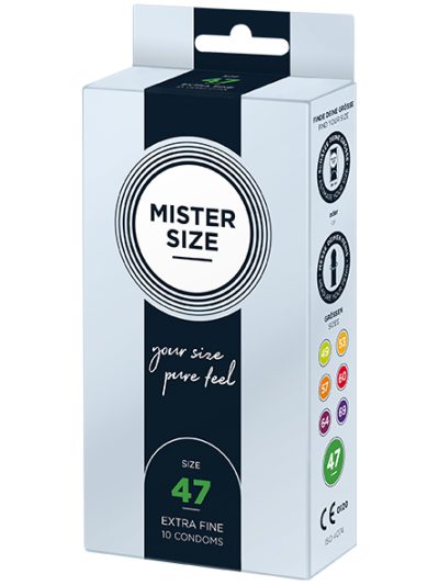 E32115 2 400x533 - Mister Size - 47 mm Kondom  10 kom