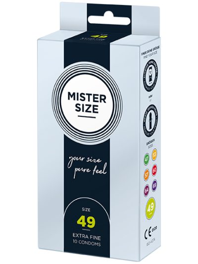E32116 2 400x533 - Mister Size - 49 mm Kondom  10 kom