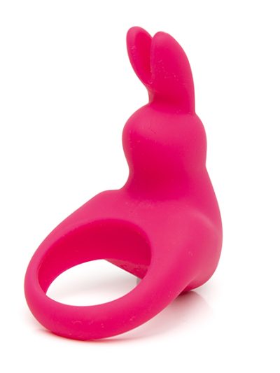 E32243 400x533 - Happy Rabbit - Rechargeable Vibrating Rabbit Cock Ring Pink