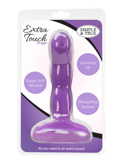 E32693 400x533 - PowerBullet - Extra Touch Finger Dong Purple