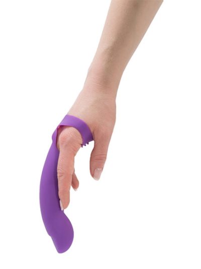 E32693 2 400x533 - PowerBullet - Extra Touch Finger Dong Purple
