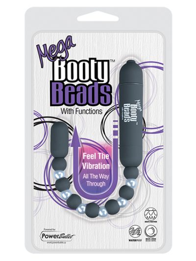 E32699 400x533 - PowerBullet - Mega Booty Beads with 7 Functions Grey