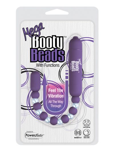 E32700 400x533 - PowerBullet - Mega Booty Beads with 7 Functions Violet