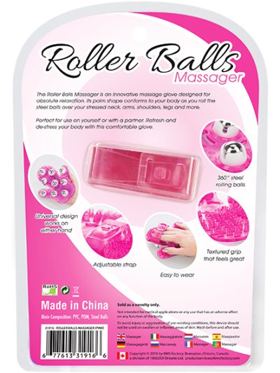 E32714 2 400x533 - PowerBullet - Roller Balls Massager Pink