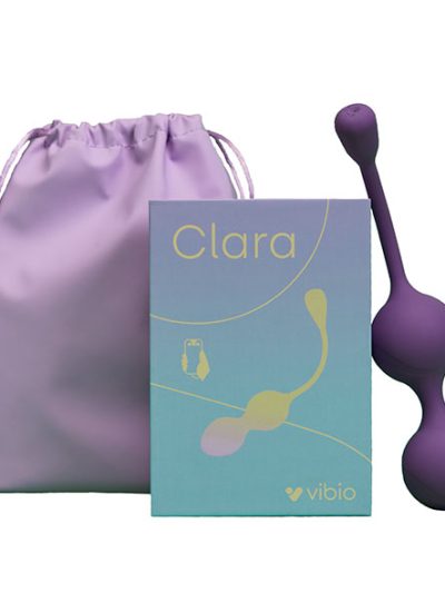 E32748 1 400x533 - Vibio - Clara Vibrating Keglove kroglice, Lila