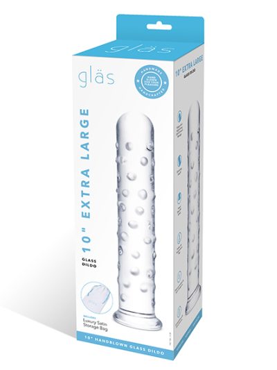 E32829 1 400x533 - Glas - Extra Large Glass Dildo stekleni dildo