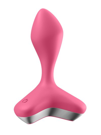 E32850 400x533 - Satisfyer - Game Changer Vibacijski analni čep, Pink