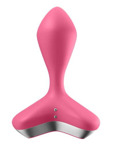 E32850 1 400x533 - Satisfyer - Game Changer Vibacijski analni čep, Pink
