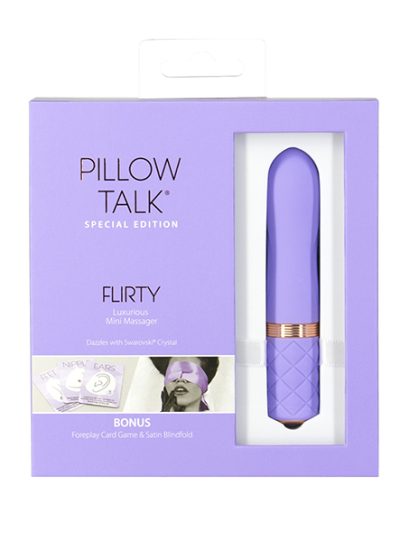 E33150 1 400x533 - Pillow Talk - Flirty Mini Massager Special Edition